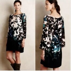 NWOT Anthropologie Maeve Shaded Garden Shift Dress